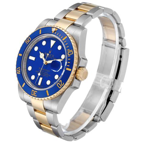 rolex submariner m116618lb-0003|rolex submariner 116613 40mm blue.